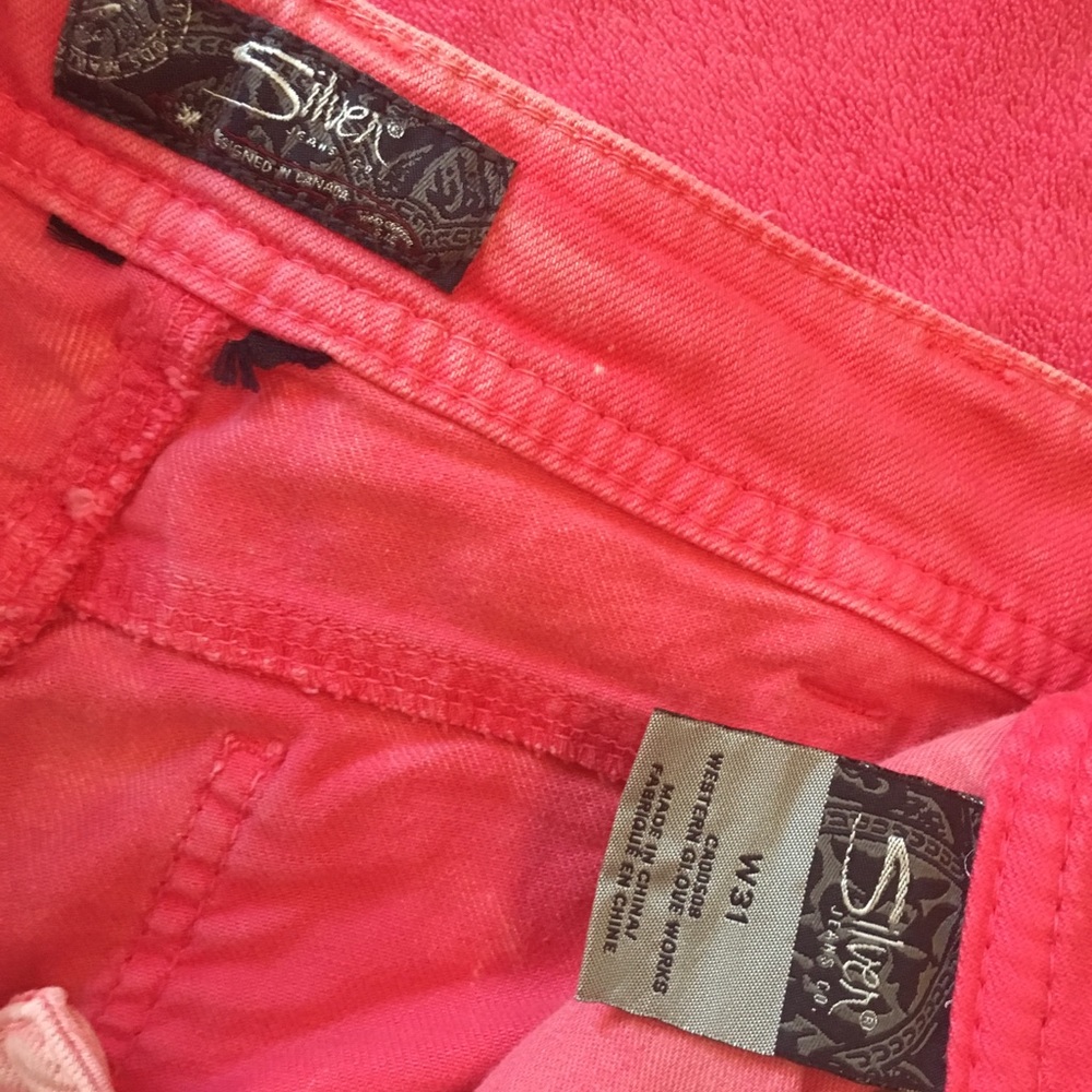 Silver Jeans 31 Light Pink